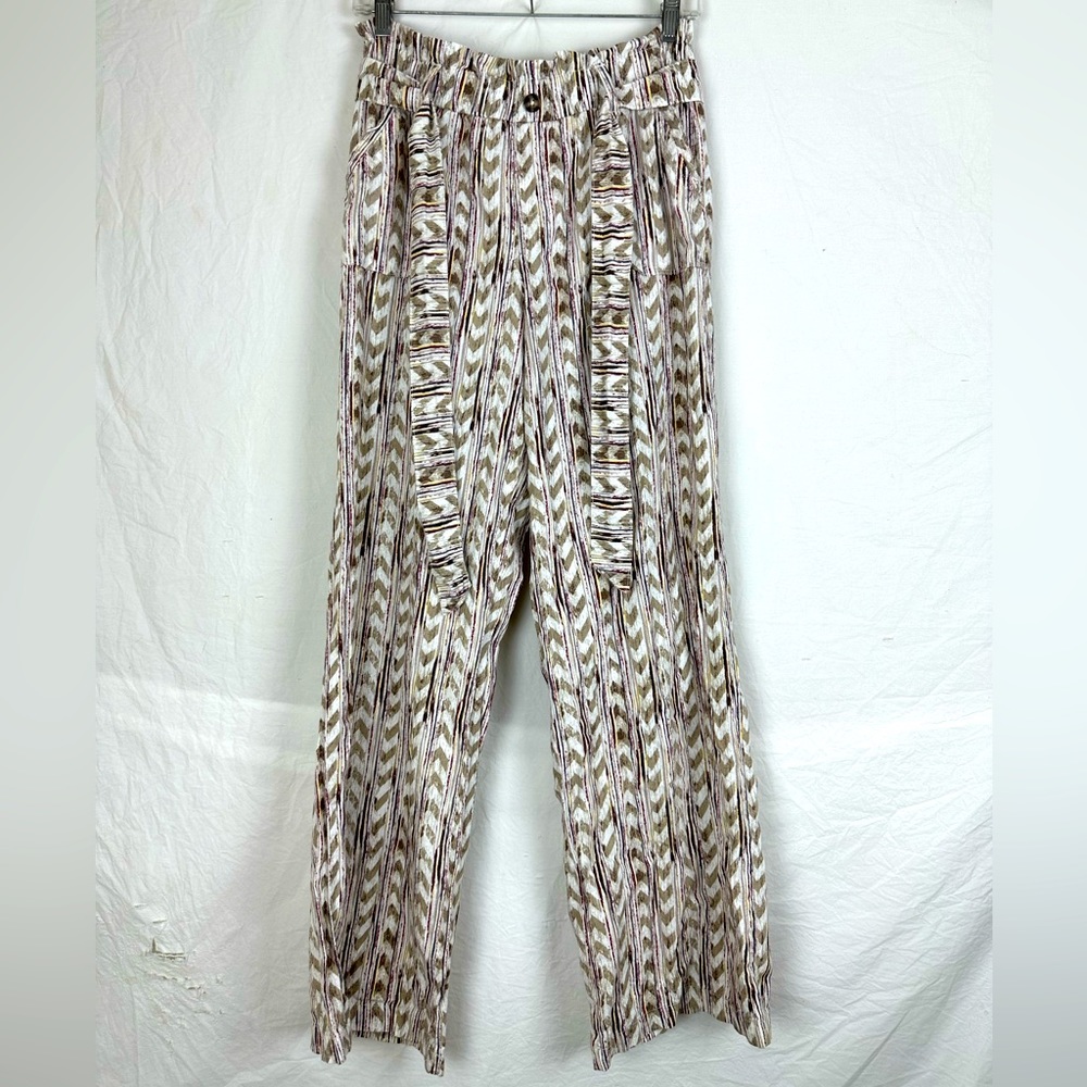 Rewash Patterned Pants With Pockets (Medium) - image 1